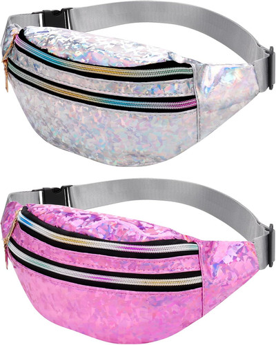2pack holographic bumbag - 2pack,