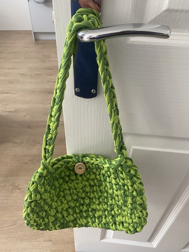 Funky handmade shoulder bag - handmade,