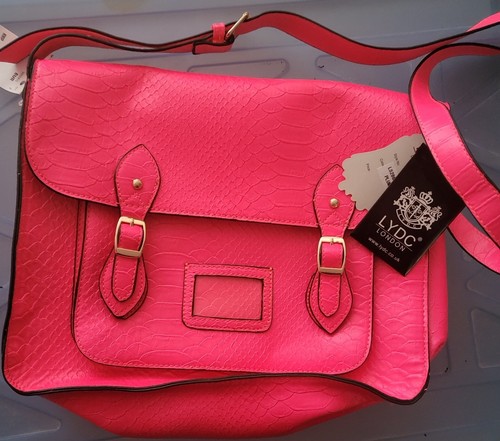 Nydc bnwt neon pink satchel - nydc,