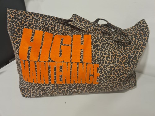 Leopard print high maintenance - print,