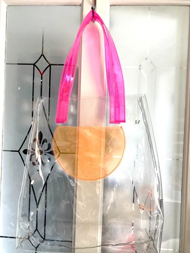 Feelunique clear pvc - pvc, tote