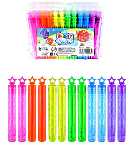 Neon bubble tubes - neon, star
