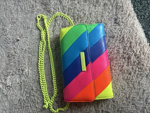 Rare neon kurt geiger clutch - kurt,
