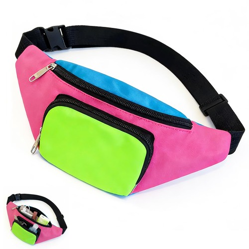 80s retro neon bum bag - retro, fanny