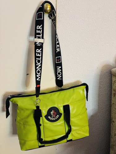 Neon green tote bag - tote, logo