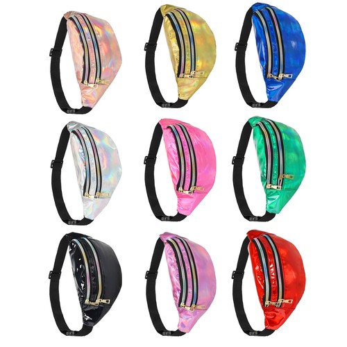 9pcs holographic neon waist - holographic,