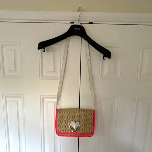 Kate spade straw crossbody - kate,