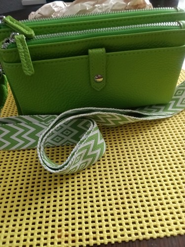 Neon green crossbody - neon,