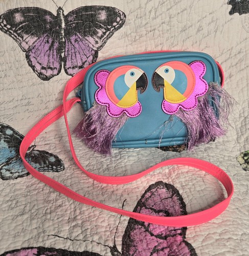 Girls crossbody bag - bag, neon